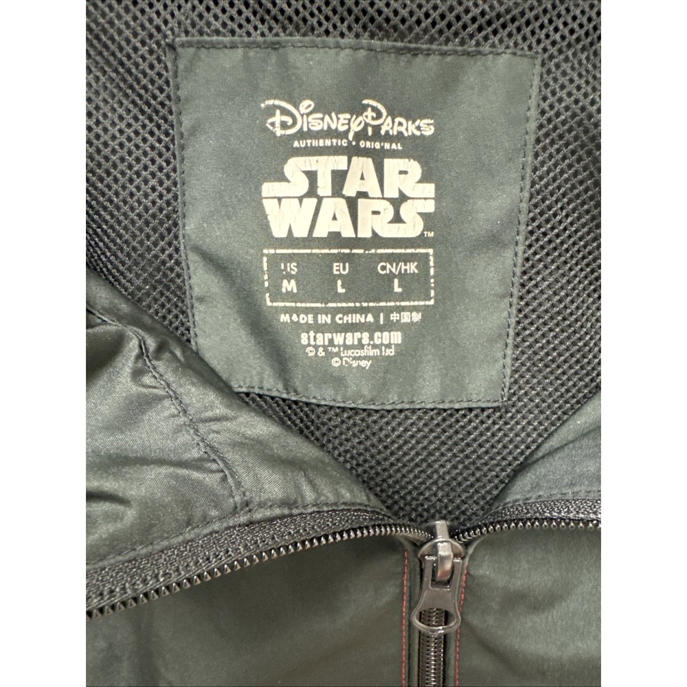 Disney Parks Original Darth Vader‎ Hooded Rain Coat Medium Star Wars - Picture 7 of 10